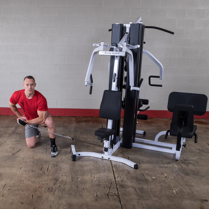 Body-Solid Selectorized Multi-Station Gym EXM3000LPS